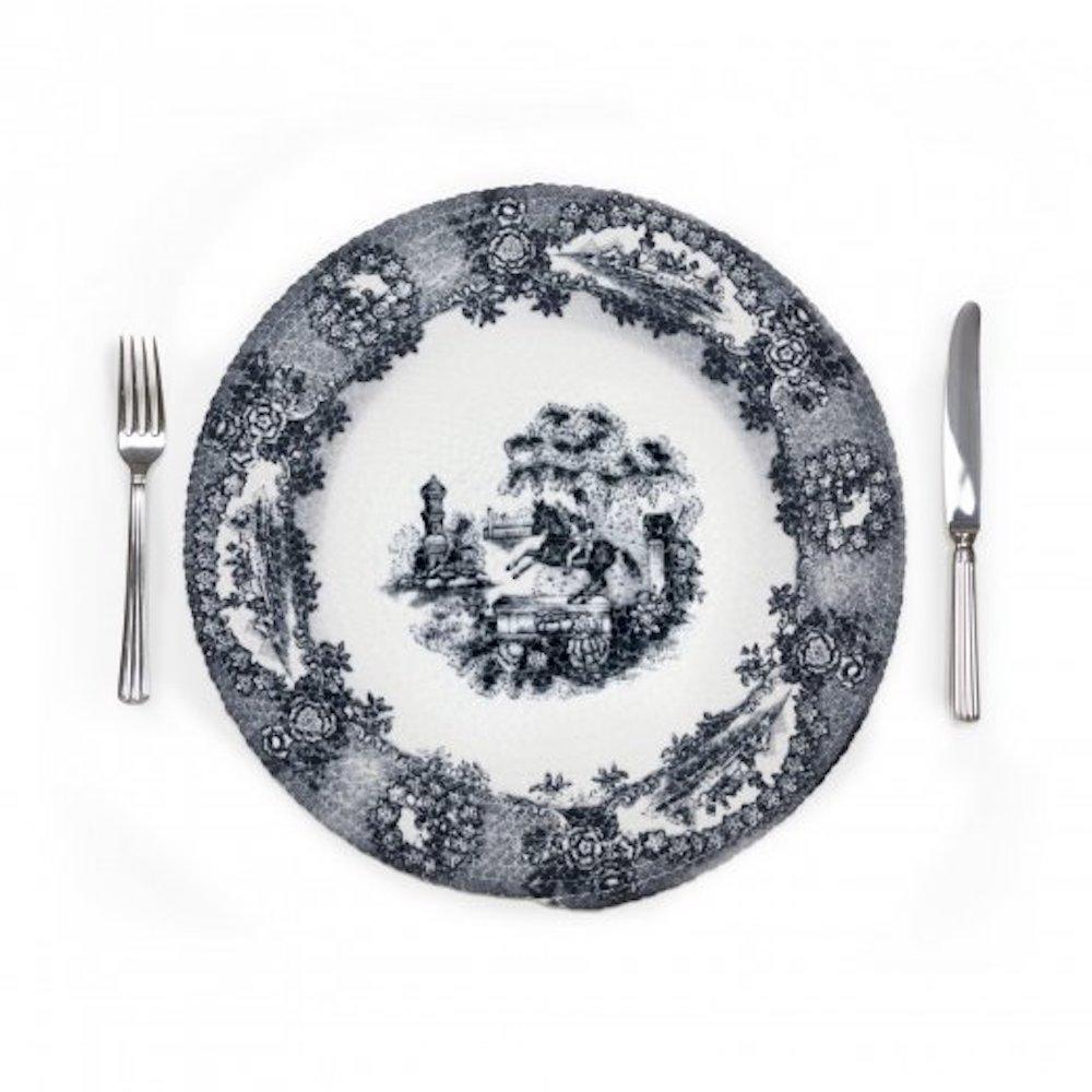 Set de table "Sacavém" noir