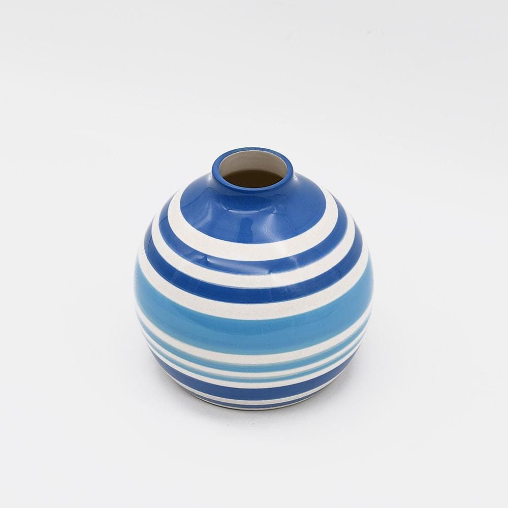Soliflore boule bleu I Vases en céramique du Portugal Soliflore boule - Bleu