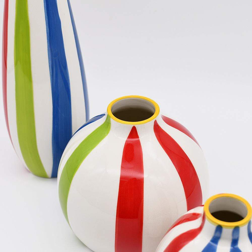 Soliflore long multicolore I Vases en céramique du Portugal Soliflore long - Multicolore