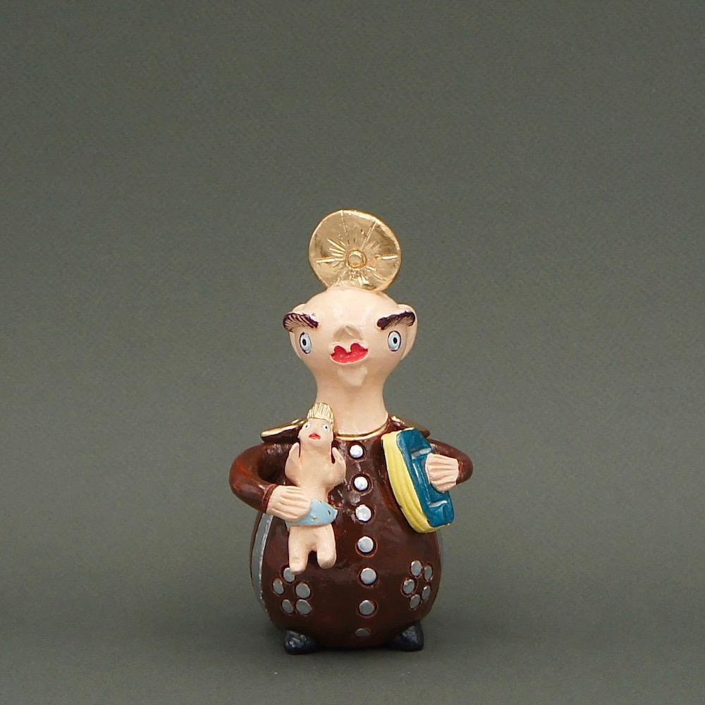 São Antònio I Statuette by Prazeres Côta - 15 cm