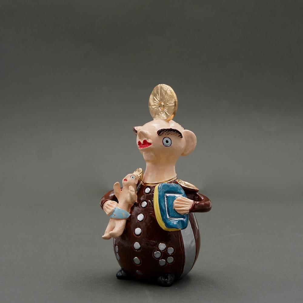 São Antònio I Statuette by Prazeres Côta - 15 cm