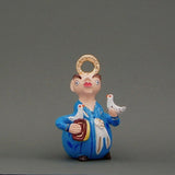 São Francisco I Statuette by Prazeres Côta - 15 cm