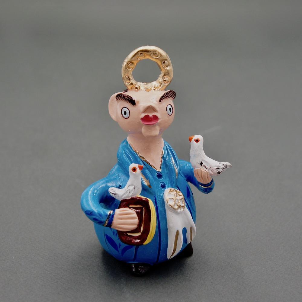 São Francisco I Statuette by Prazeres Côta - 15 cm