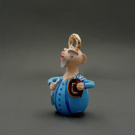 São Pedro I Statuette by Prazeres Côta - 15 cm