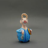 São Pedro I Statuette by Prazeres Côta - 15 cm