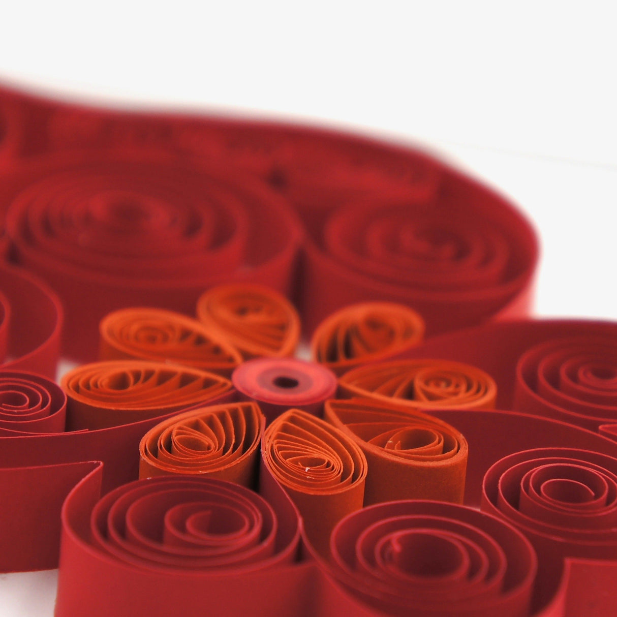 Tableau en paperolles "Coeur de Viana"