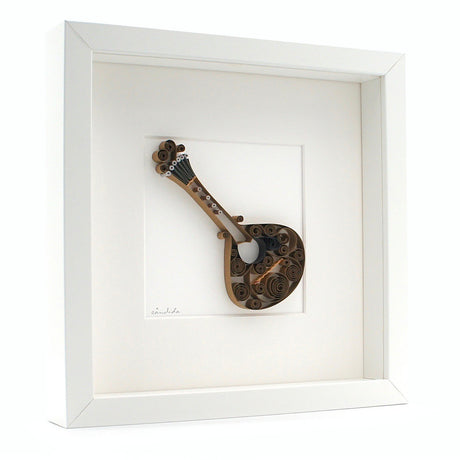Tableau en paperolles "Guitarra"