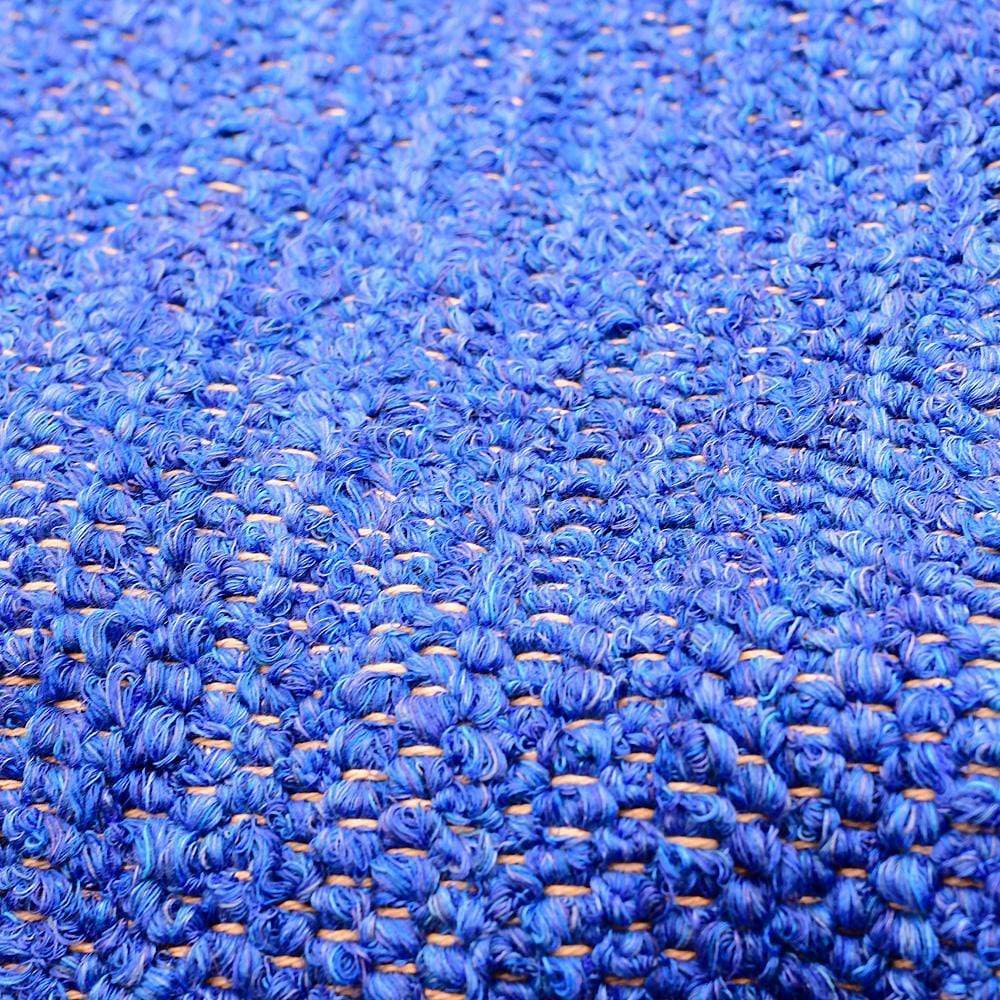 Tapis artisanal bleu I Tapis artisanal portugais Tapis artisanal bleu 3x2m