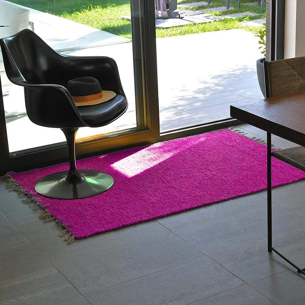 Tapis artisanal rose I Tapis artisanal portugais Tapis Artisanal - Rose