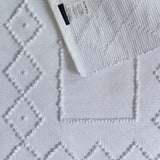 Traditional Portuguese rug 70X50 - White