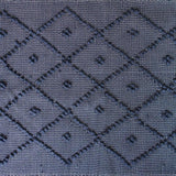 Tapis en coton 100x50 - Bleu foncé