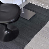 Tapis en coton 140x70 - Noir