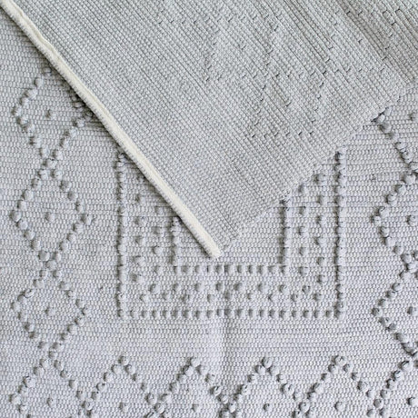 Tapis en coton 100x50 - Gris