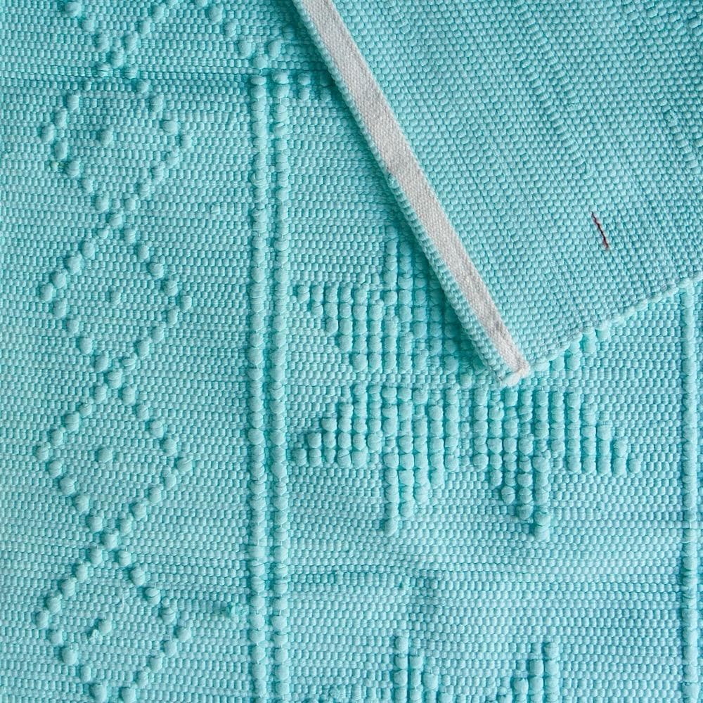 Tapis en coton 100x50 - Vert