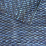 Tapis régional en coton Bleu foncé