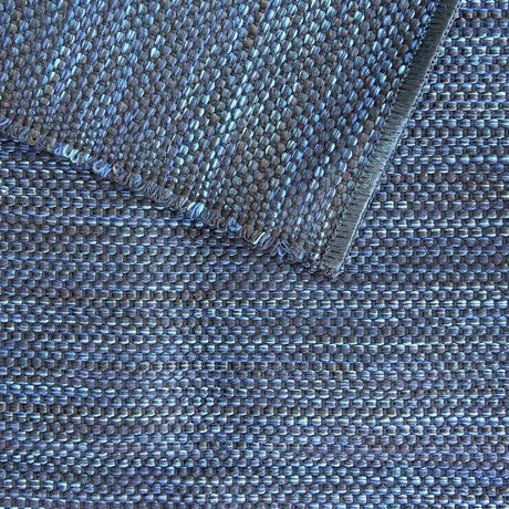 Tapis régional en coton Bleu foncé