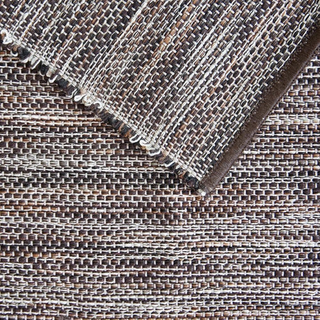 Tapis régional en coton Marron