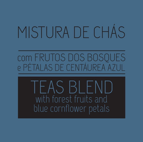 Thé noir aux fruits des bois et pétales de Bleuet