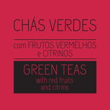 Thé vert aux fruits rouges et aux agrumes