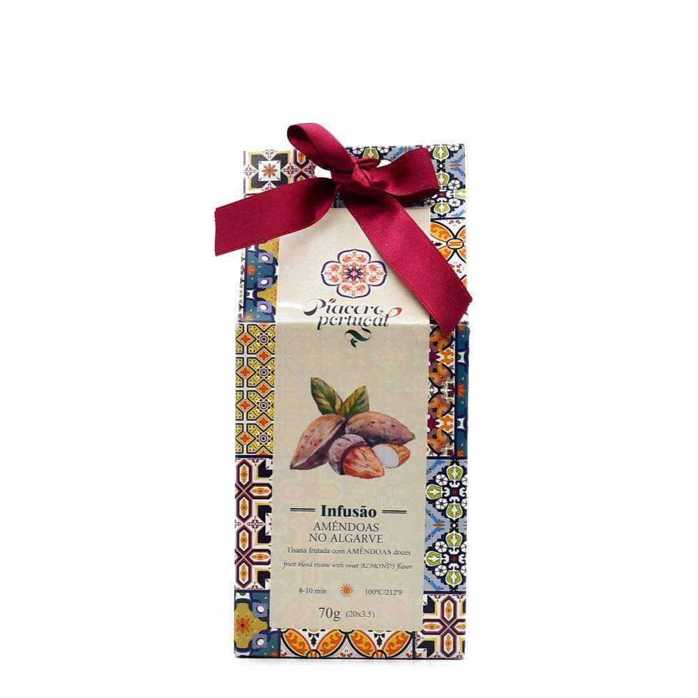 Tisane aux amandes d'Algarve en sachets I Direct du Portugal Tisane aux amandes d'Algarve - En sachets