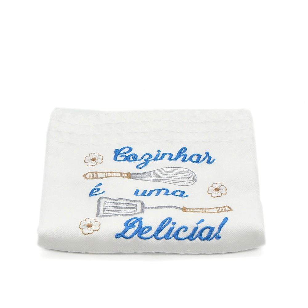 Delicia I Embroidered  kitchen towel