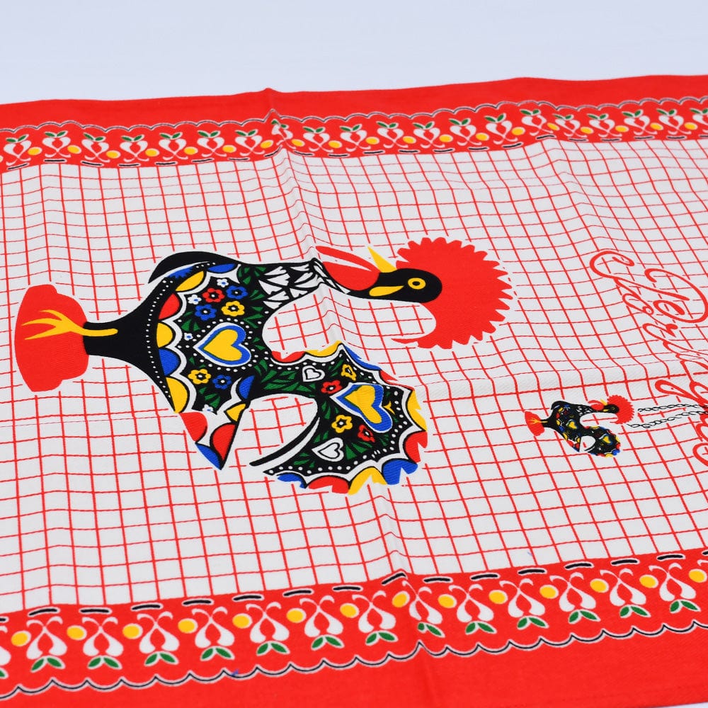 Torchon de cuisine du Portugal I Motifs portugais Torchon de cuisine "Galo"