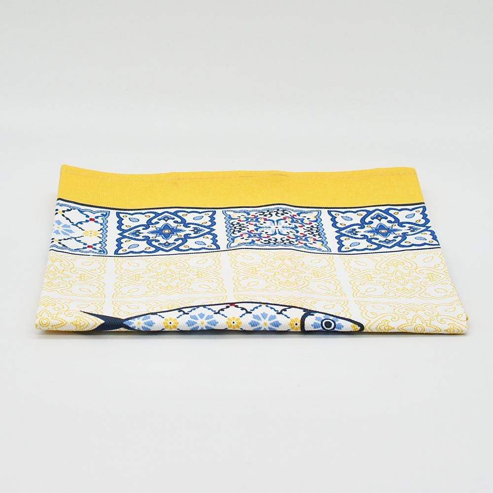 Torchon de cuisine du Portugal I Motifs portugais Torchon de cuisine "Sardinha"