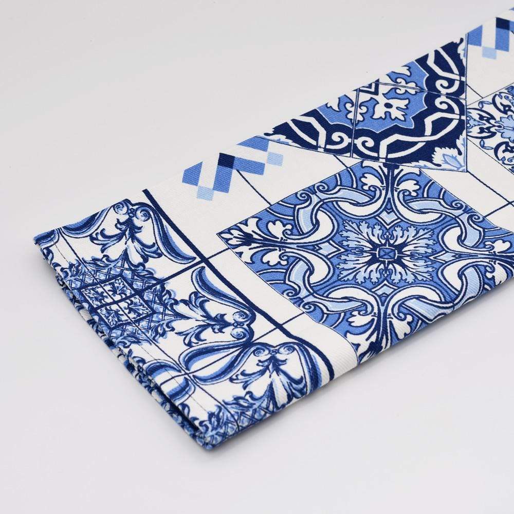 Torchon de cuisine portugais 100% coton avec motifs Azulejos Torchon de cuisine "Azulejos" Motif 2