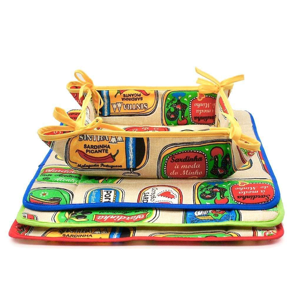 Sardinhas I Foldable Bread Basket