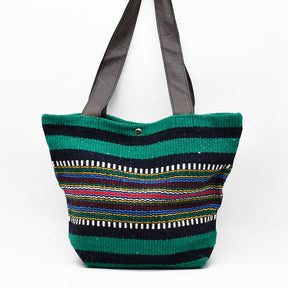 Tote bag portugais vert Tote bag de Mira de Aire - Vert