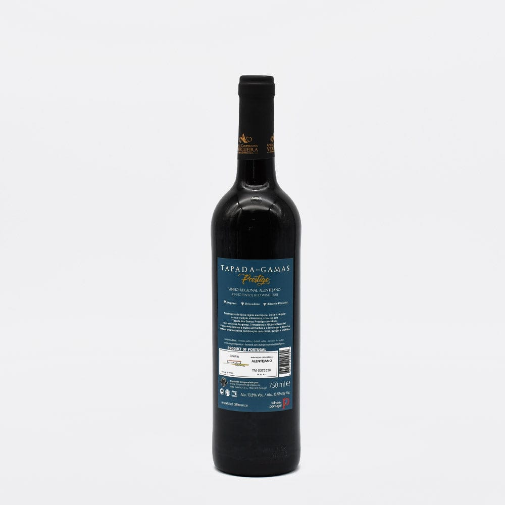Trinca bolotas I Vin rouge portugais de l'Alentejo Tapadas dos Gamas Prestige 2019 I Vin rouge de l'Alentejo - 75cl