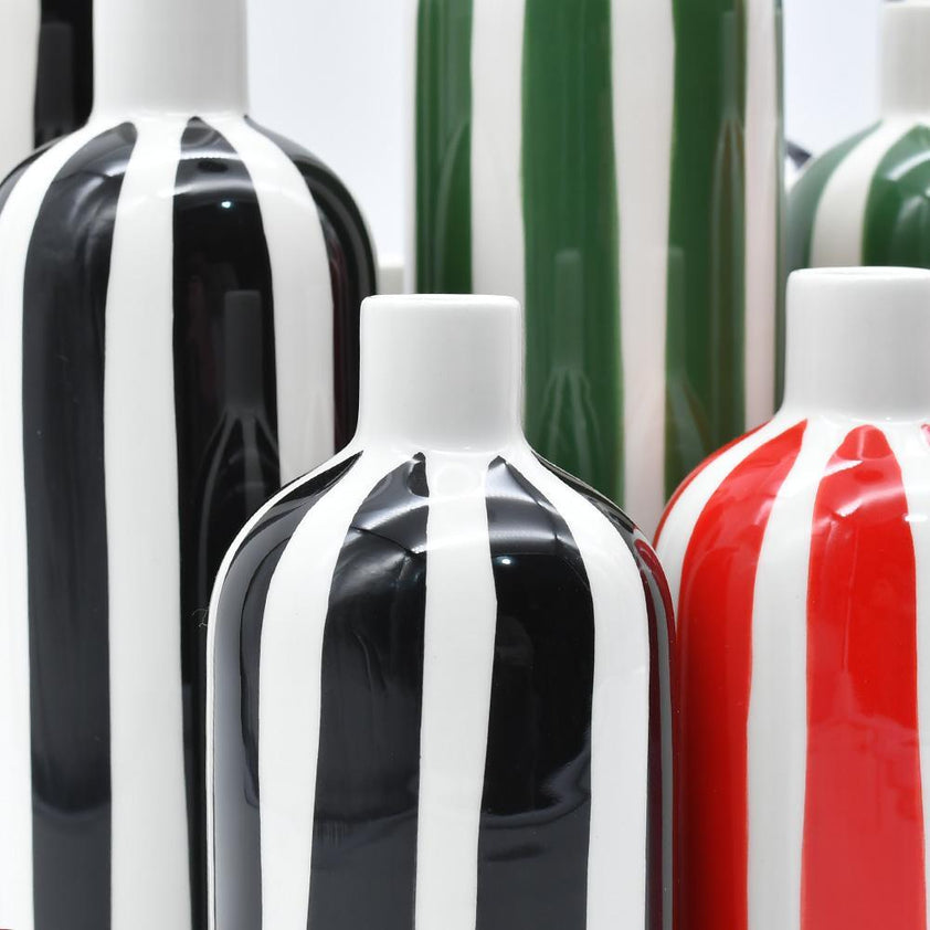 Vase costa Nova Noir I Vases en céramique du Portugal Luisa Paixao