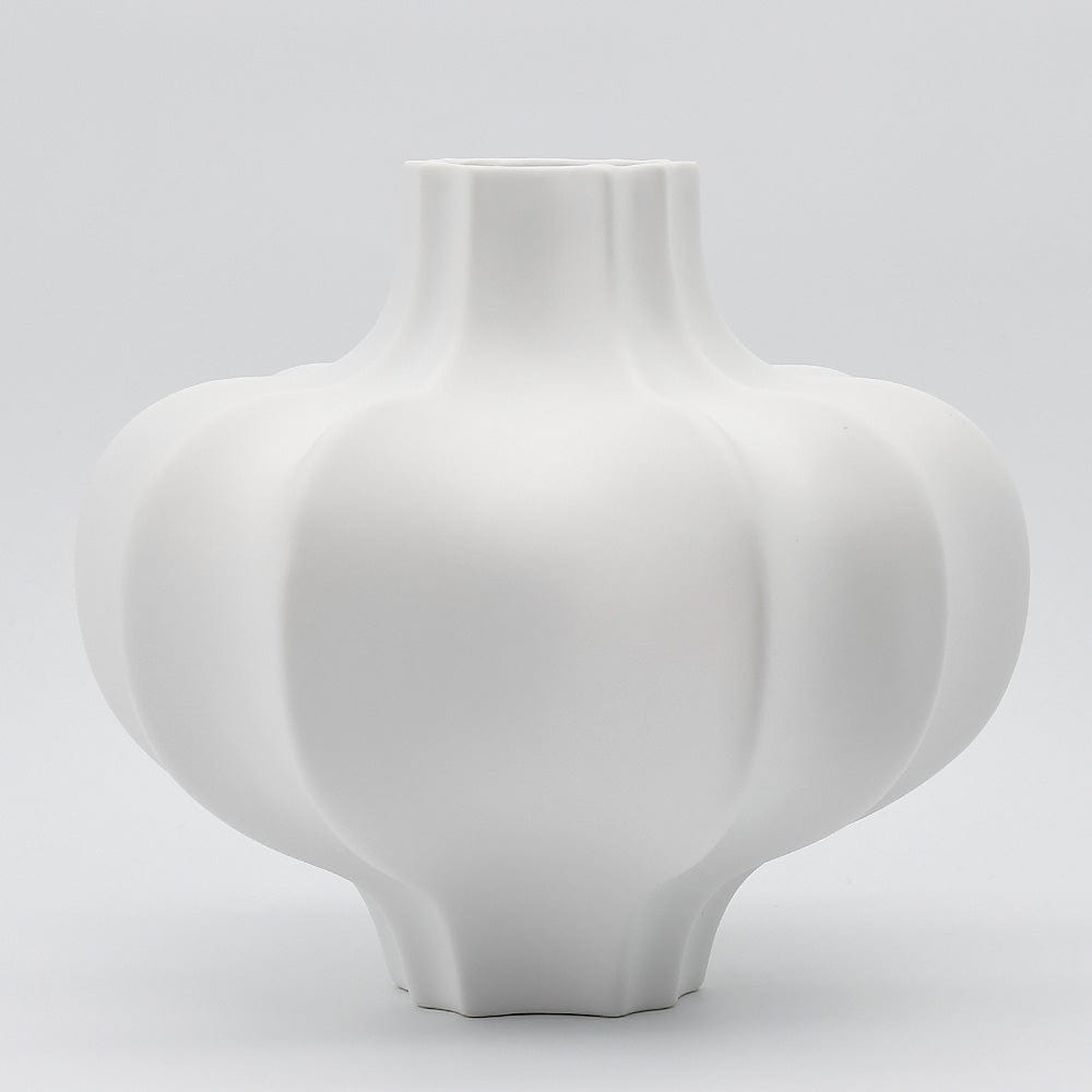 Vase en céramique - Blanc mat